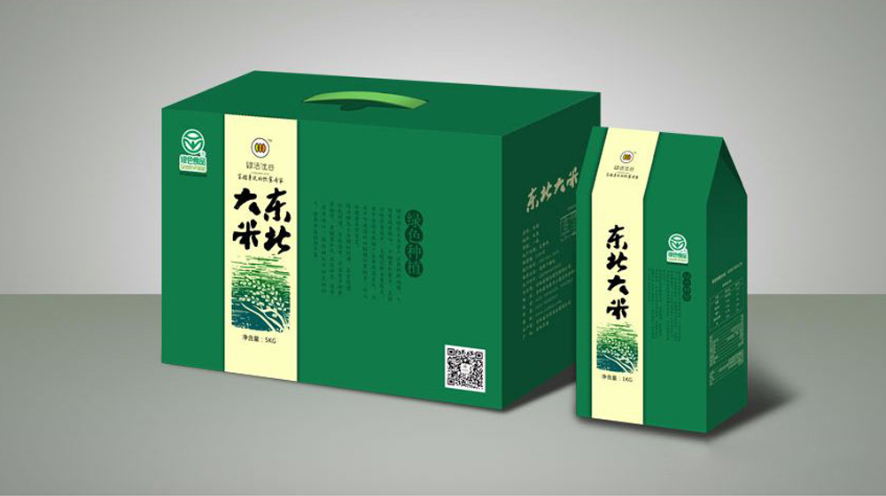 绿活忧谷产品包装设计